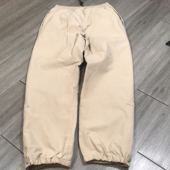 Sportif Vintage Gore-Tex Khaki Pull-On Drawstring Pants size S - Picture 5 of 10